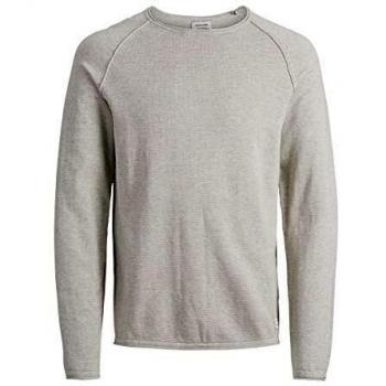 JACK & JONES Jjeunion Knit Crew Neck Noos, suéter para Hombre, Marfil