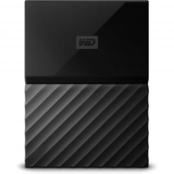 WD My Passport - Disco Duro Portátil de 1 TB y Software de Copia de Seguridad Automática, Negro