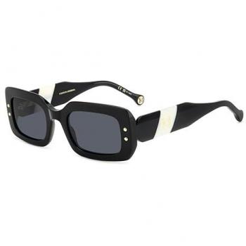 Carolina Herrera HER 0187 Sunglasses - Black Unisex, Size 50 MM
