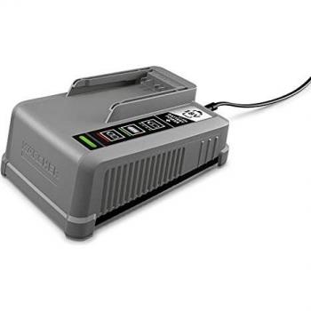 Cargador rápido 18V Karcher con tecnología de carga rápida, compatible con baterías Karcher de 18V, diseño compacto y ligero, indicador LED de estado de carga