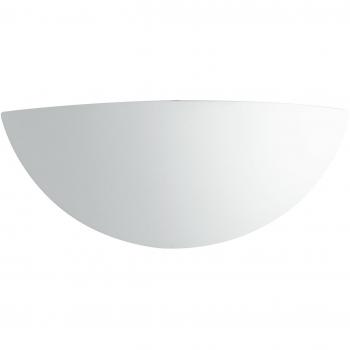 Aplique de escayola Abel 2 bombillas blanco 41x17x13cm - Fan Europe