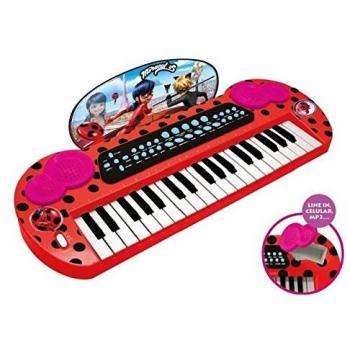 Piano Electrónico Lady Bug 2679 Rojo