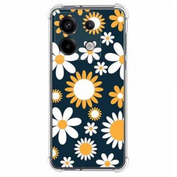 Funda Silicona Antigolpes Diseño Flores para Xiaomi Poco X6 5G