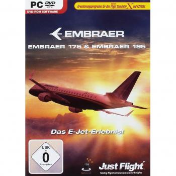 Flight Simulator X - EMBRAER 175 & 195: Das E-Jet-Erlebnis [Importación alemana]