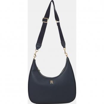 Tommy Hilfiger Bandolera Mediana Azul Marino con Cierre Cremallera - Bolso Azul Mujer 16088