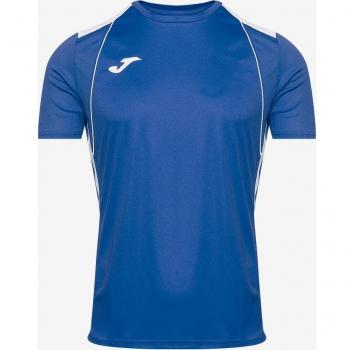 Camiseta Manga Corta Hombre Joma Championship Vii Royal Blanco