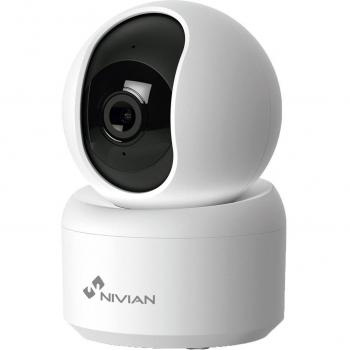 Nivian NVS-IPC-IS4 Cámara de Vigilancia Interior WiFi 2K Motorizada con Inteligencia Artificial Blanca