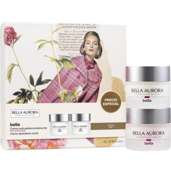 Bella Aurora Pack Bella Día y Noche | Crema Multi-Perfeccionadora de Día para Piel Normal-Seca y Crema Reparadora de Noche