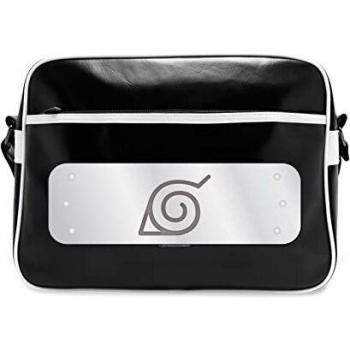 ABYstyle - NARUTO Símbolo Konoha - Bolsa de vinilo, Negro