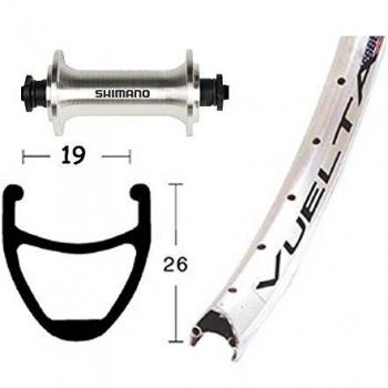 Bike-Parts Unisex - Bicicleta V-RAD 75, Color Plata, Talla única