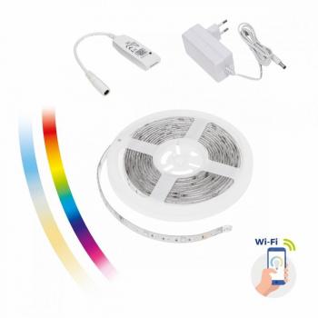 Tira LED Smart 5m 17W RGBW+CCT+DIM Wi-Fi Tuya
