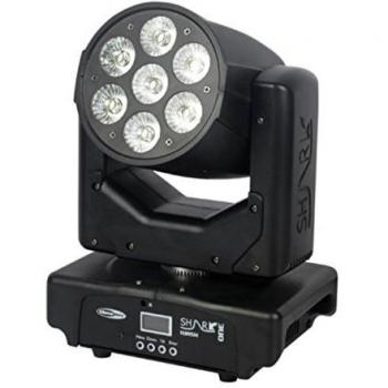 Cabeza Móvil LED Showtec Shark Wash One 45020 con RGBWA y Luz UV