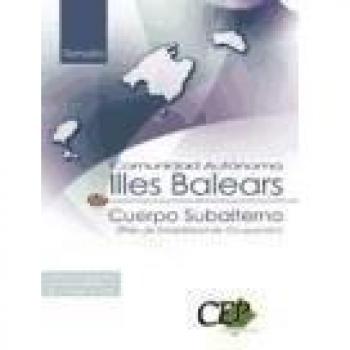 Cuerpo Subalterno Comunidad Autónoma de Illes Balears