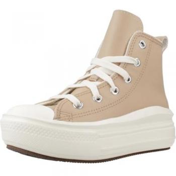 Zapatillas Converse Chuck Taylor All Star Move de Tela Beige para Niña