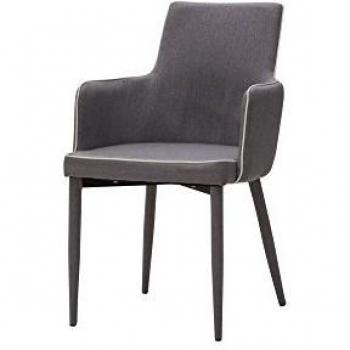White Loft LF5 Sillón, Metal, 55 x 54 x 89 cm