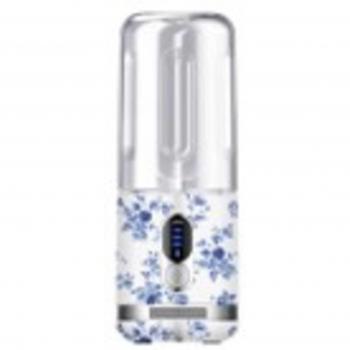 Licuadora Portátil USB Recargable Laura Ashley China Rose - Compacta, Potente y con Botella de 450ml