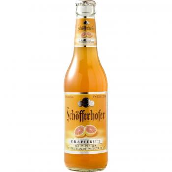 Cerveza schofferhofer pomelo 33cl, pack de 24 unidades