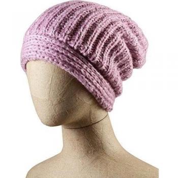 FRAAS 667212 - Gorro de punto para mujer, color palerose 430, talla única