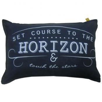 Overseas Almohada 40x60 cm algodón azul marino
