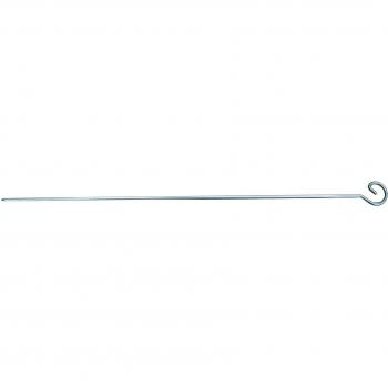 Imex El Zorro 60635 - Pincho barbacoa inox, 350 x 3 mm , color negro