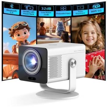 Proyector HP MC400 LCD 720p (1280x720) 150 lúmenes ANSI portátil con WiFi y Bluetooth