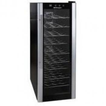 Orbegozo VT 3000 - Vinoteca de 30 botellas con display digital, color negro