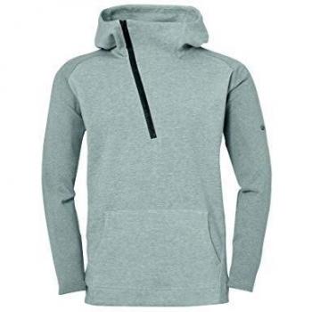 uhlsport Essential Pro Zip-Hoodie Chaqueta, Hombre, Dark Grey mélange, 164