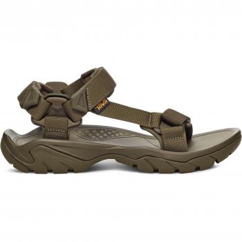 Sandalias de montaña para hombre Teva TERRA FI 5 UNIVERSAL en color verde oliva