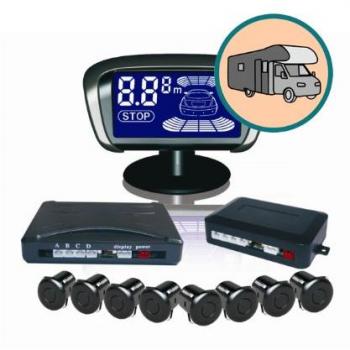 KIT DE 8 SENSORES DE APARCAMIENTO WIRELESS PARA AUTOCARAVANA