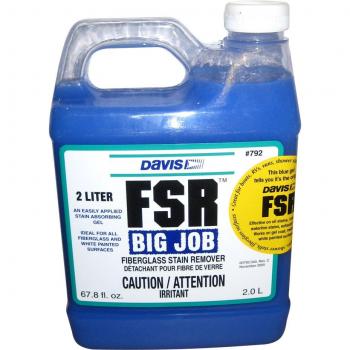 Davis Instruments FSR Big Job Fiberglass Stain Remover - 2-Liter