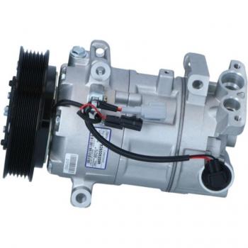 Compresor de Aire Acondicionado EASY FIT NRF 320058, tipo 6SBL14C, incluye acoplamiento magnético y junta anular, compatible con RENAULT MEGANE 3 y MEGANE 3