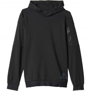 adidas S3 OTH Hood - Sudadera para hombre, color negro, talla 2XL