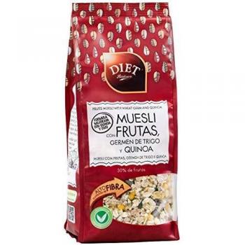 Muesli con Frutas, Germen de Trigo y Quinoa 375 g
