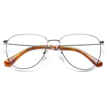 Etnia Barcelona Springfield SLHV Armazones para Mujer Plateadas, 56 Lentes Recetadas Para Mujer Silver, Gafas Recetadas para Mujer Plateadas