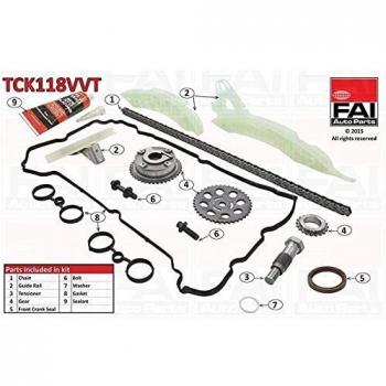 Kit de cadena de distribución FAI AutoParts TCK118VVT