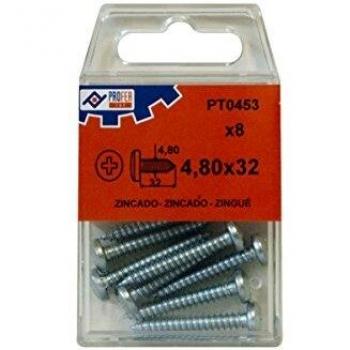 PROFER TOP - Tornillo R/Chap C/Alom Zn C/8 Profer Top 4,80X32