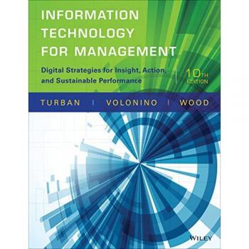 Information Technology for Management: Digital Strategies for Insight and Sustainable Performance