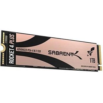 Sabrent 1TB Rocket 4 Plus NVMe 4.0 Gen4 PCIe M.2 Unidad SSD Interna de Rendimiento Extremo