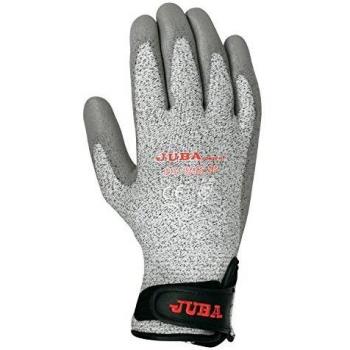 Juba - Guante sin costuras anticorte poliuretano blister talla xl