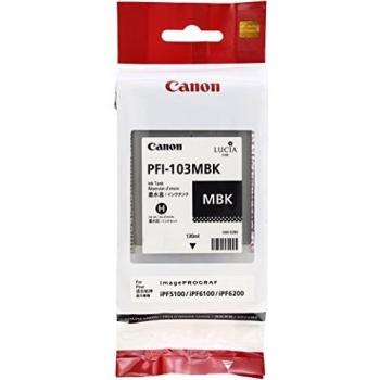 Canon PFI-103MBK Cartucho de Tinta Negra Mate para iPF5100/6100 (130 ml)