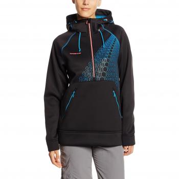 Trango Aziza - Sudadera para mujer, color negro, talla 2XL