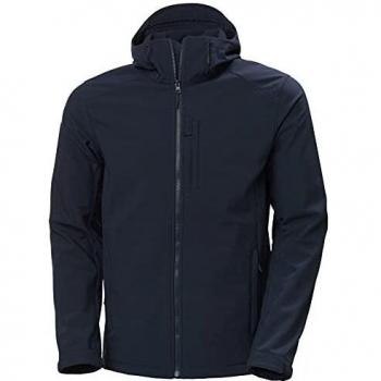 Helly Hansen Men's Paramount Hooded Softshell Jacket Navy Large
