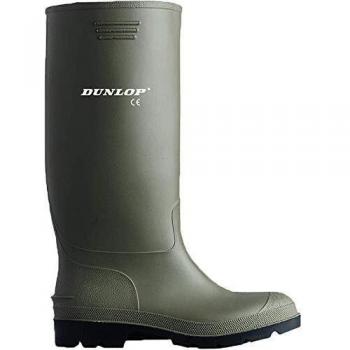 Botas de Agua Impermeables Dunlop Pricemaster Verde Talla 35 Unisex