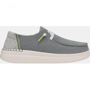 Zapato Hey Dude Wendy Rise Chambray Abyss Blue 38 Azul