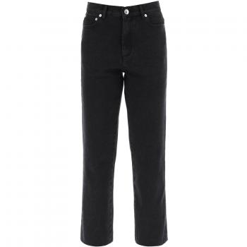 A.P.C. New Sailor Jeans - 28 Black High Rise Straight Female