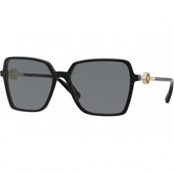Versace VE4396 Unisex Square Black Sunglasses