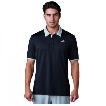 adidas Climacool Performance Lc Camiseta Polo de Golf, Hombre, Negro, M