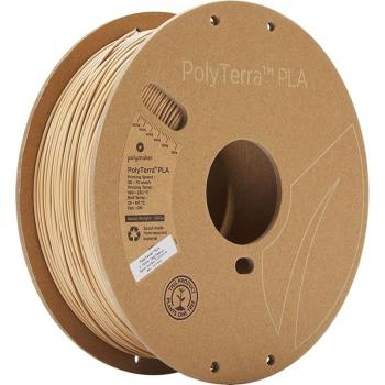 Filamento Polymaker PolyTerra PLA Castaña, 1.75 mm / 1000 g