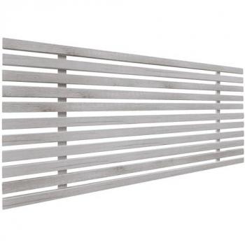Cabecero de Madera Reciclada DM Estilo Japonés 110x46cm con Herrajes Incluidos