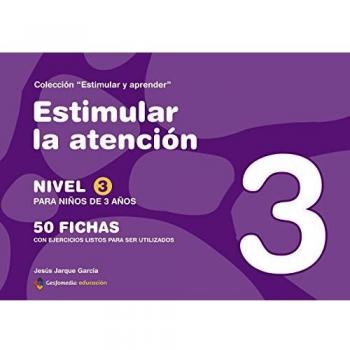 Estimular La Atención. Nivel 3. Para Niños De 3 Años - Edición Color